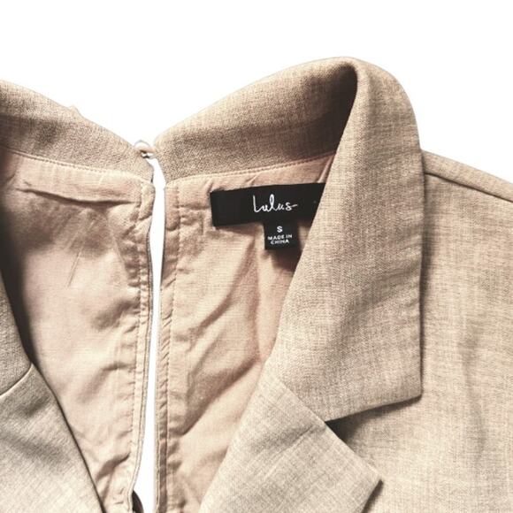 Lulus Beige/Cream Jumpsuit | Size S - Picture 5 of 9